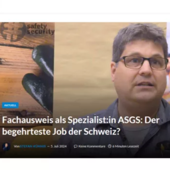 Fachausweis zum Spezialisten Arbeitssicherheit und Gesundheitsschutz Fachausweis zum Spezialisten Arbeitssicherheit und Gesundheitsschutz